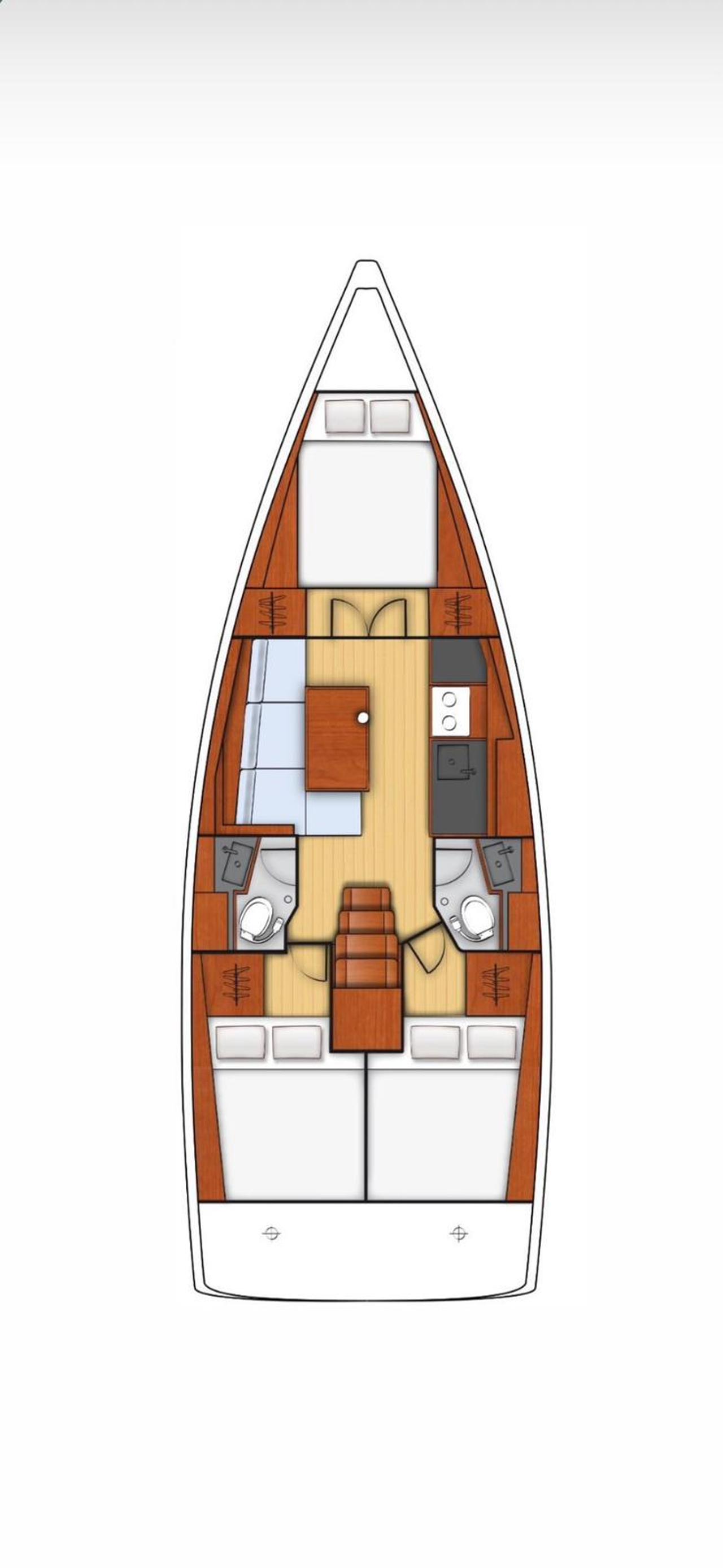 Noleggio Oceanis 38.1 "Ida" a Fethiye | Nautilus - Slika 2