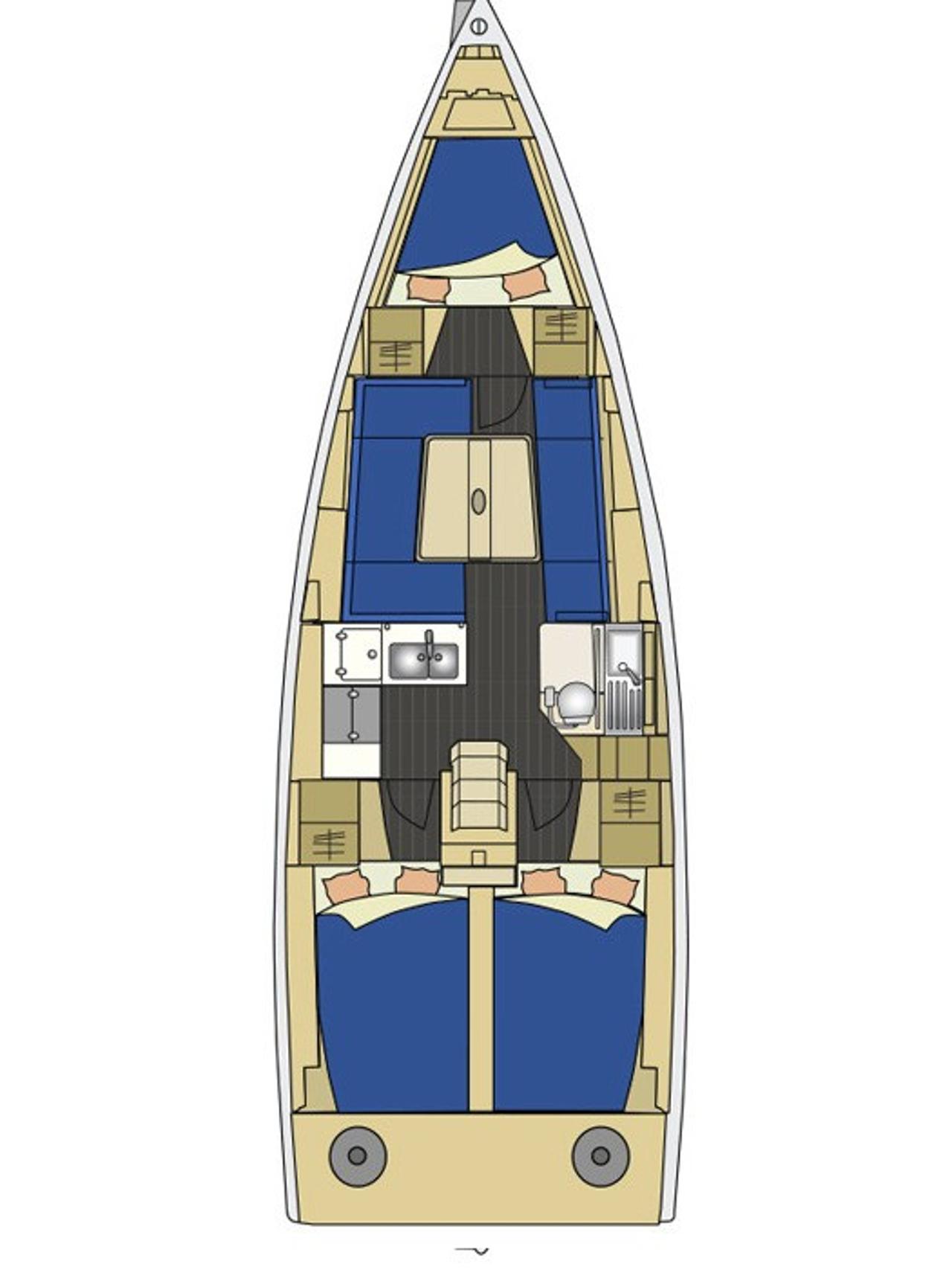Najam Elan 350 Performance - 3 cab. "Victor" u destinaciji Biograd na Moru | Nautilus - Slika 2