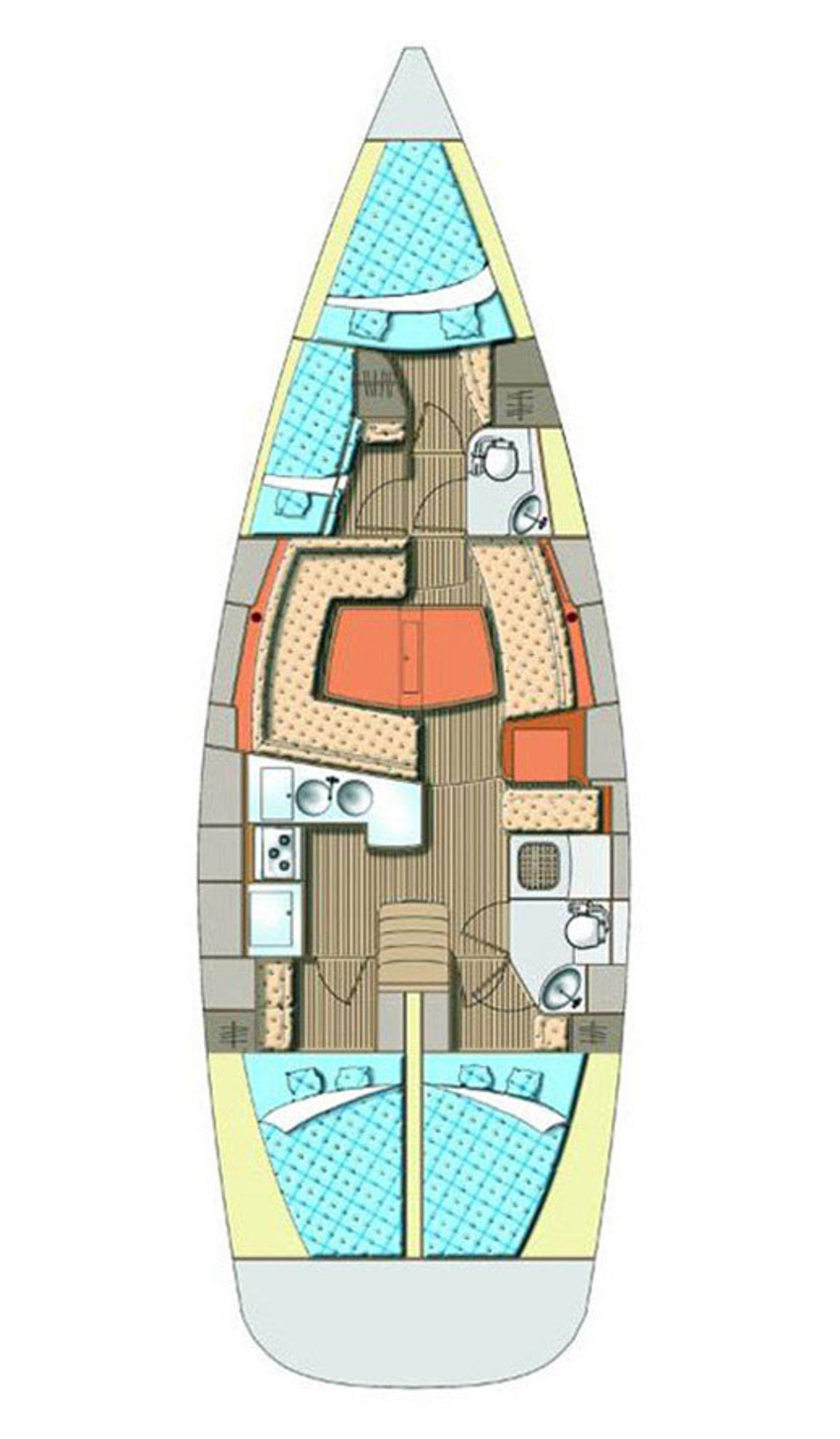 Noleggio Elan Impression 45 "Vanja" a Biograd na Moru | Nautilus - Slika 2