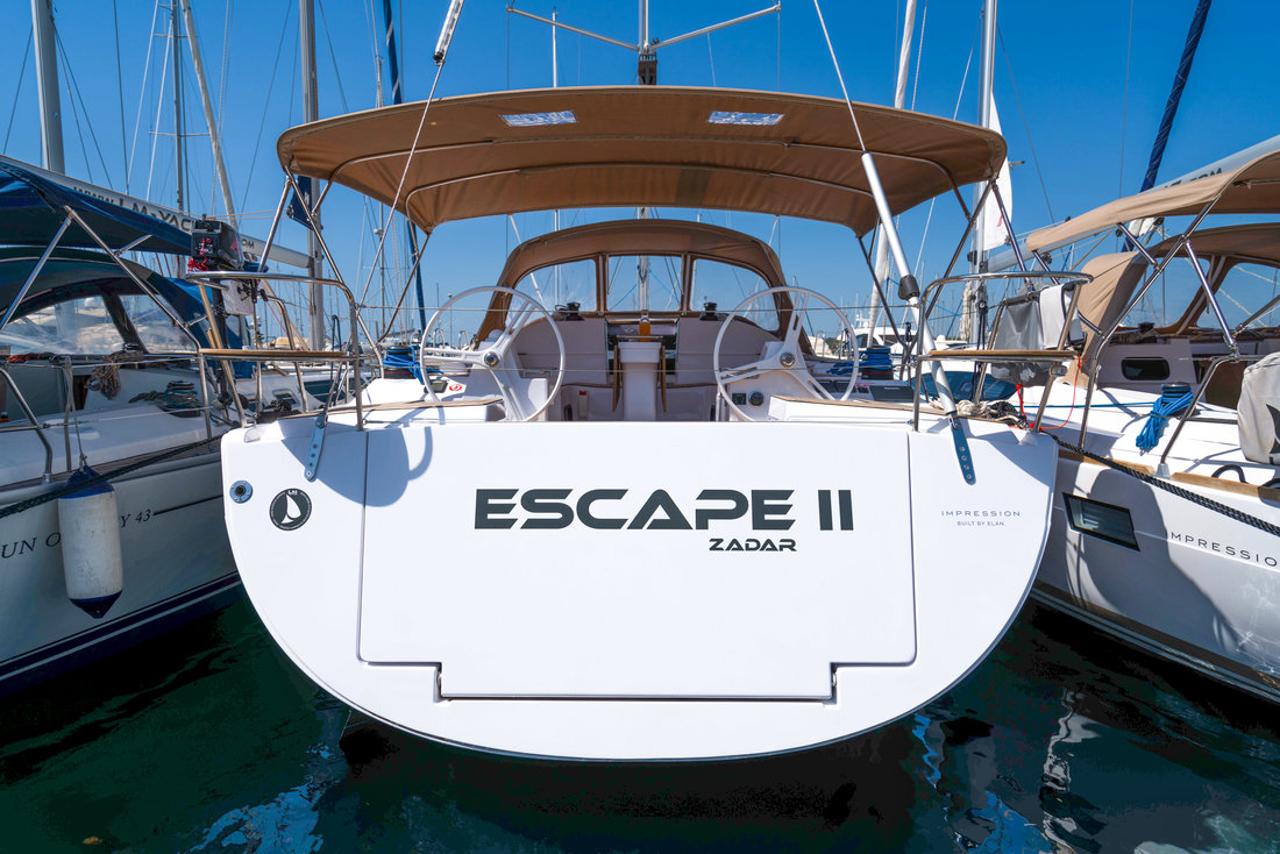 Najam Elan Impression 50 - 5 + 1 cab. "Escape II" u destinaciji Biograd na Moru | Nautilus - Slika 3