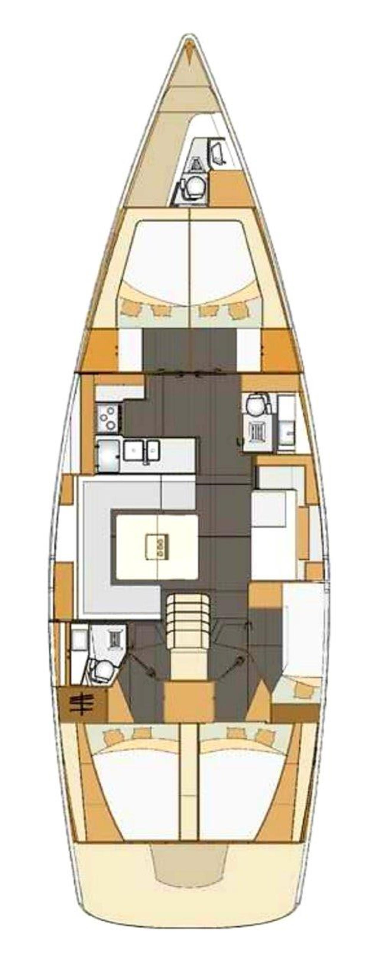 Noleggio Elan Impression 50 "Suzy" a Biograd na Moru | Nautilus - Slika 2