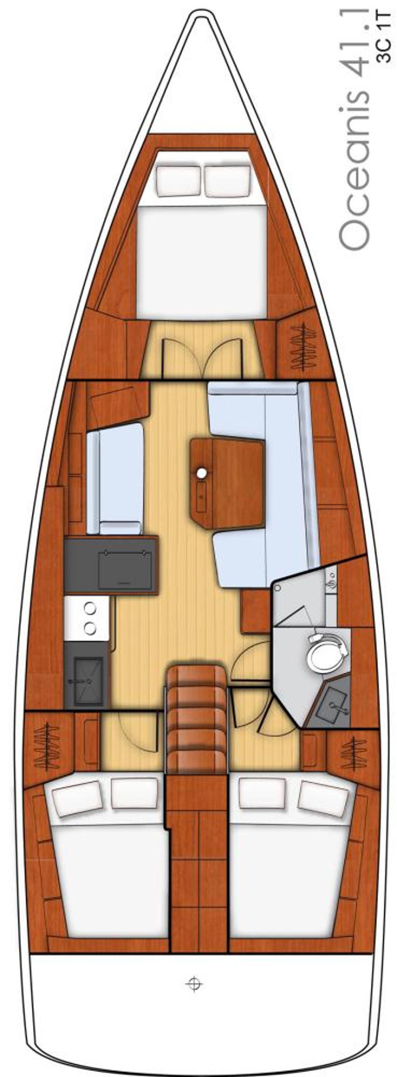 Noleggio Oceanis 41.1 "White Beauty" a Biograd na Moru | Nautilus - Slika 2