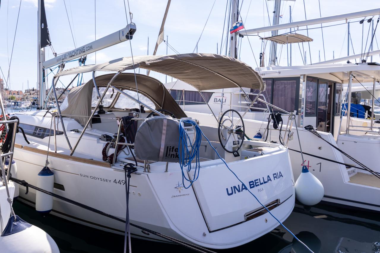 Najam Sun Odyssey 449 "Una Bella Ria" u destinaciji Biograd na Moru | Nautilus - Slika 4