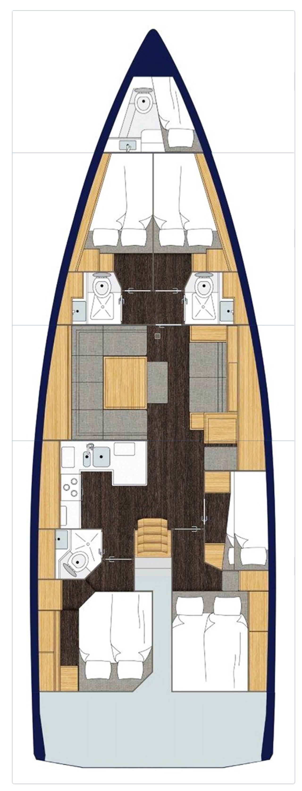 Noleggio Bavaria C50 Style - 5 cab. "Mathilda" a Kaštela | Nautilus - Slika 2