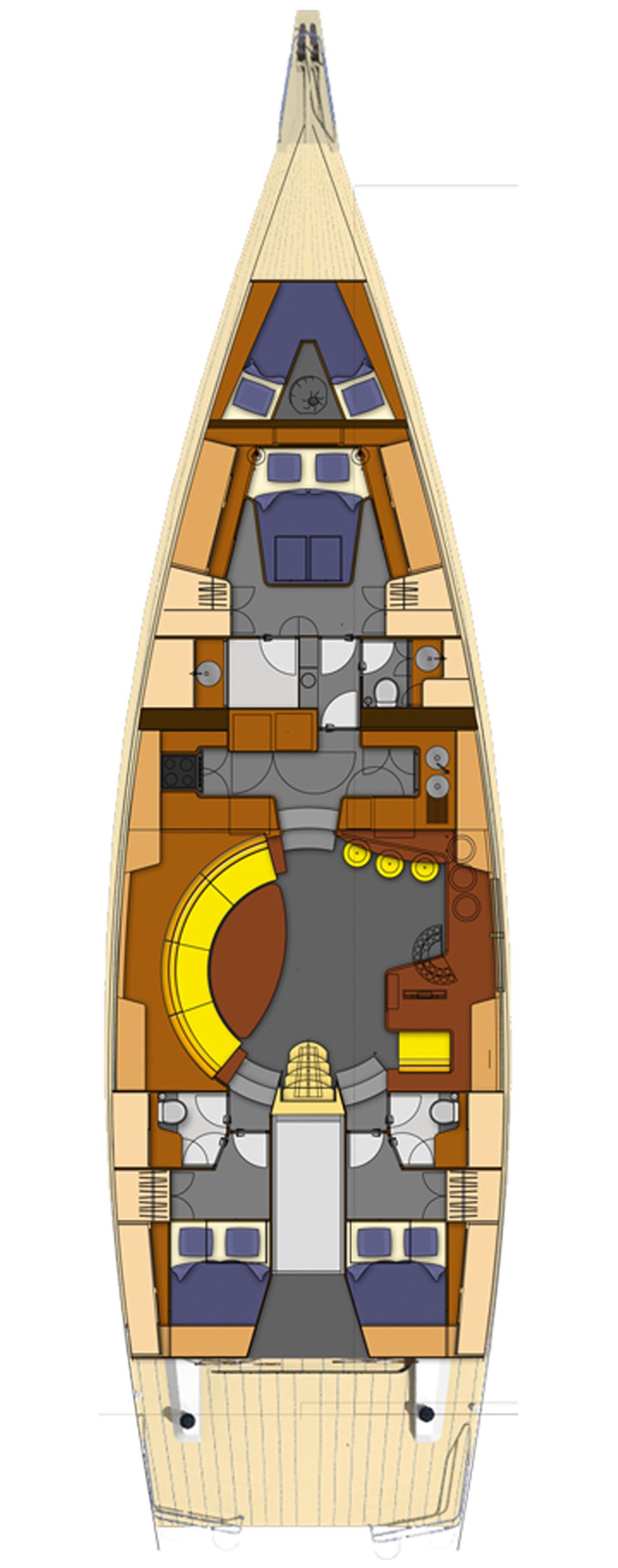 Noleggio Garcia 72.2 "Makay" a Kaštela | Nautilus - Slika 2