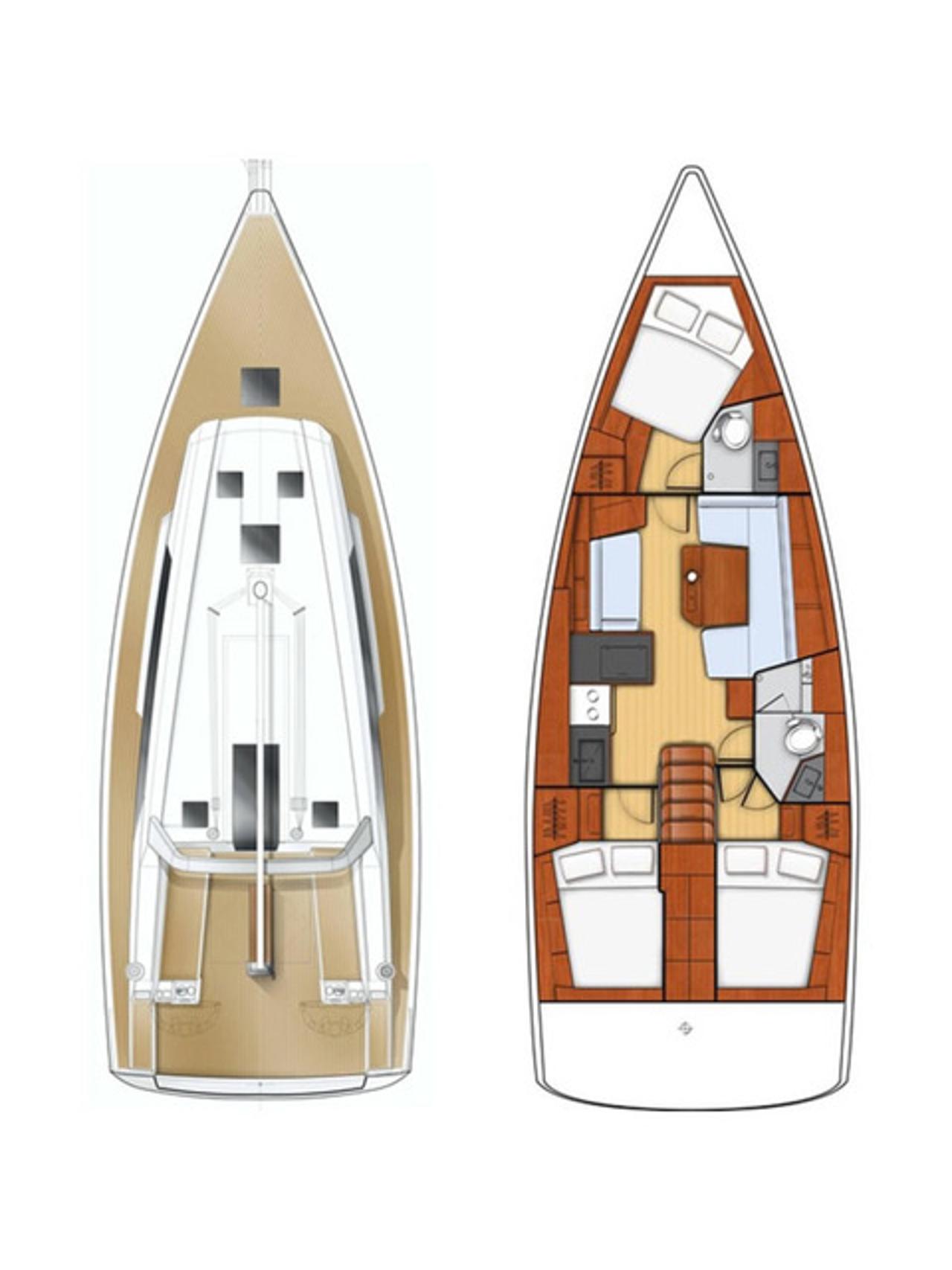 Najam Oceanis 41.1 "Ema III" u destinaciji Kaštela | Nautilus - Slika 2