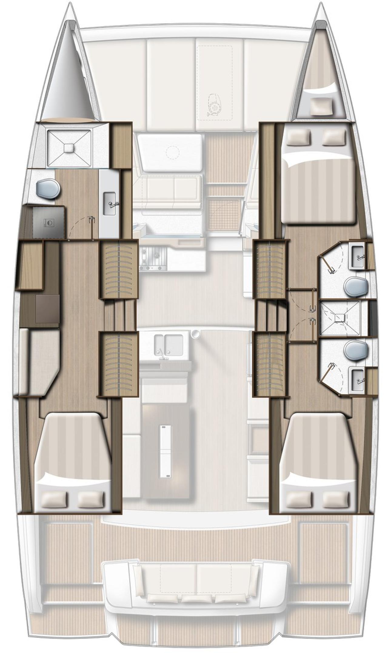 Noleggio Bali 4.2 OW "Sunlight" a Sveti Filip i Jakov | Nautilus - Slika 2