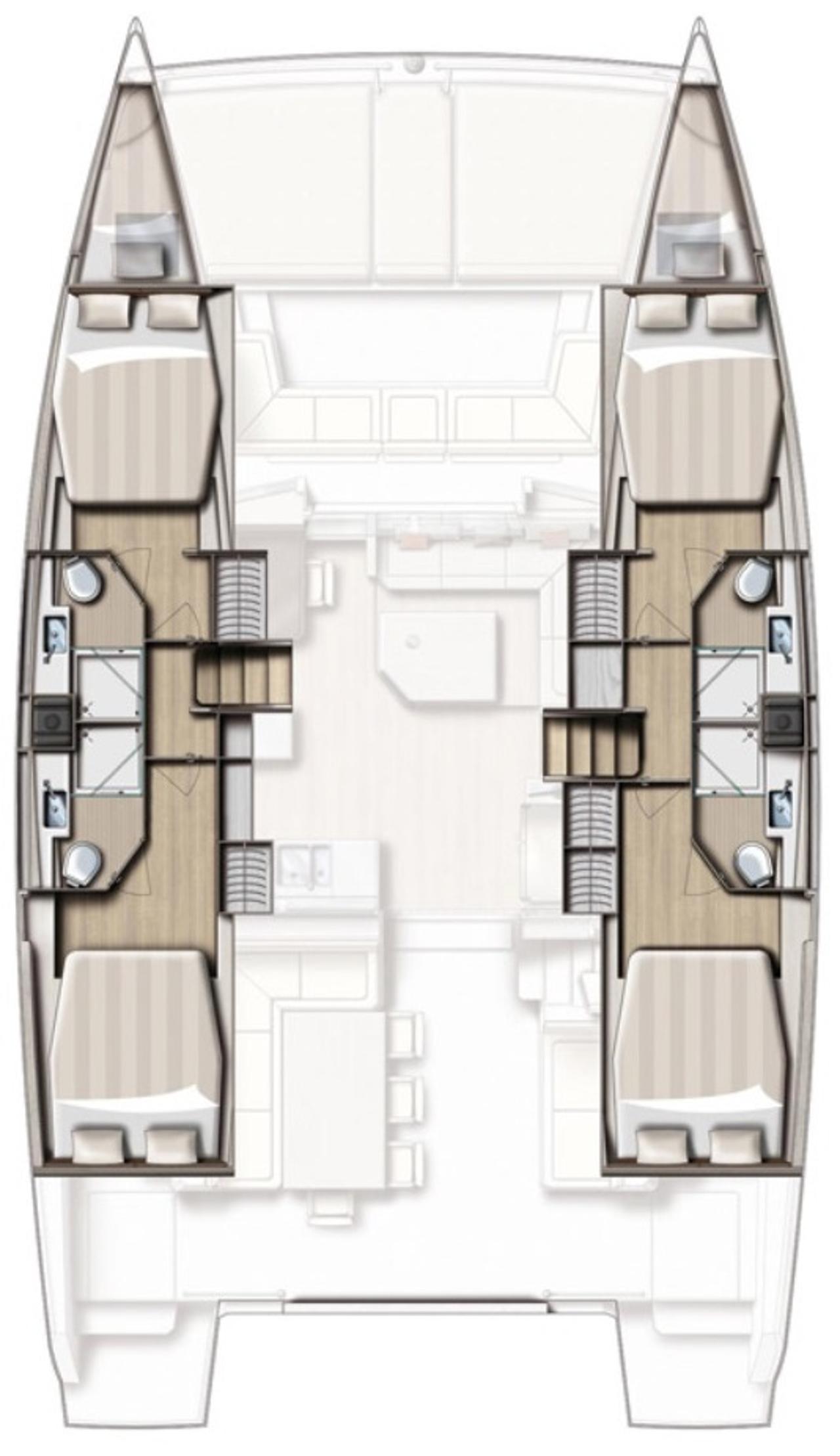 Noleggio Bali 4.5 - 4 + 2 cab. "Pandora V" a Rogoznica | Nautilus - Slika 2
