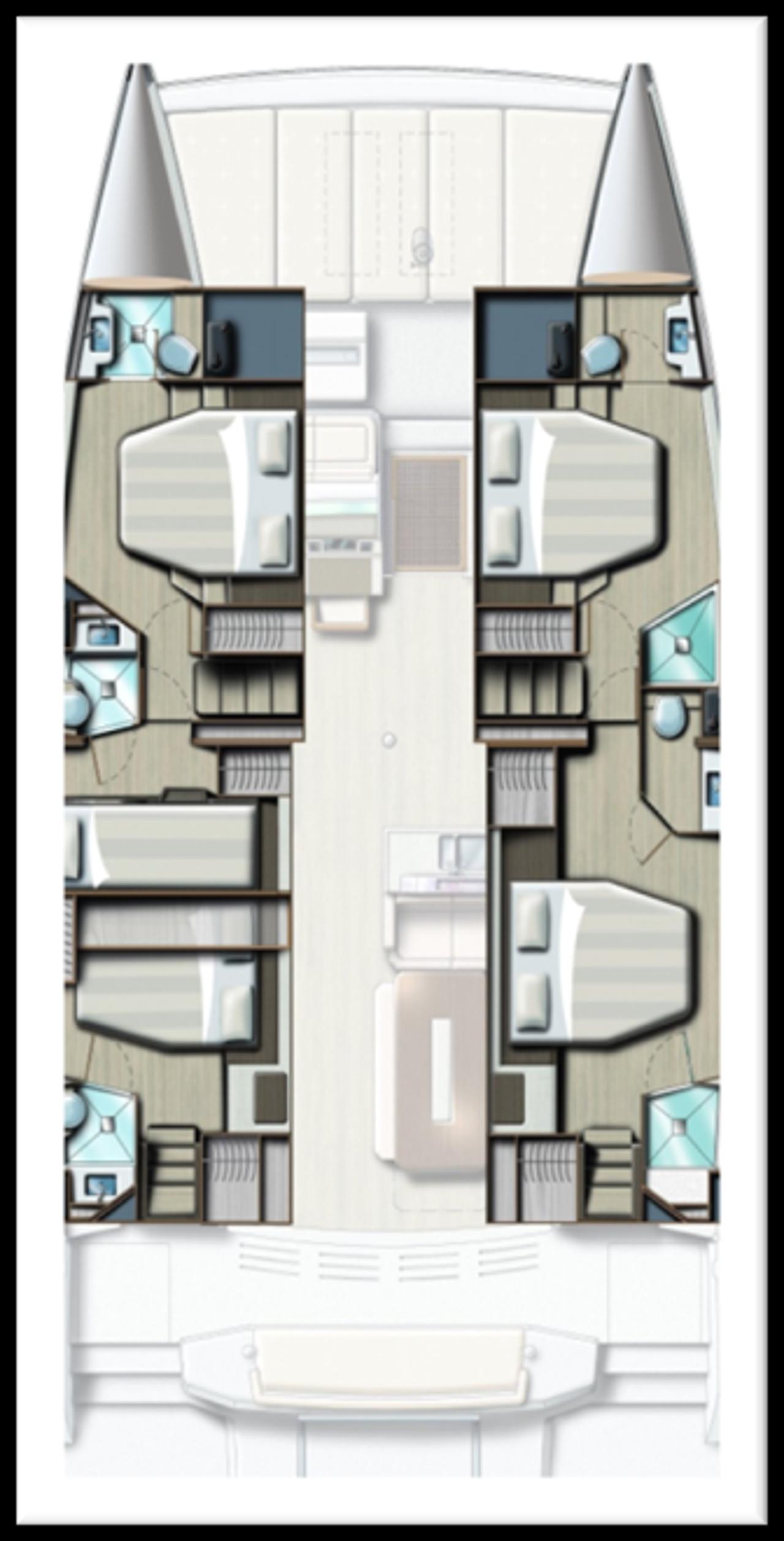 Najam Bali 4.8 - 5 cab. "Carpe Diem" u destinaciji Trogir | Nautilus - Slika 2