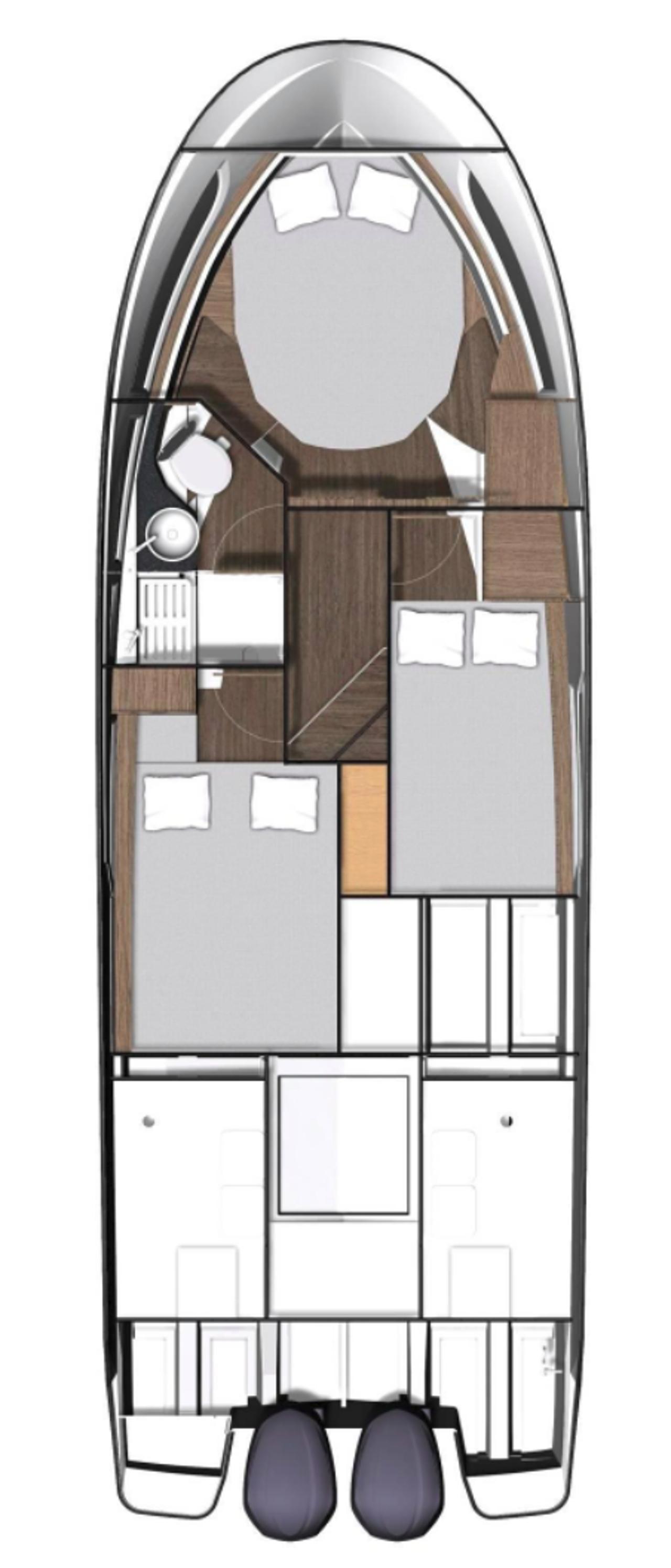 Charter Merry Fisher 1095 "Blue Horizon" in Pirovac | Nautilus - Slika 2