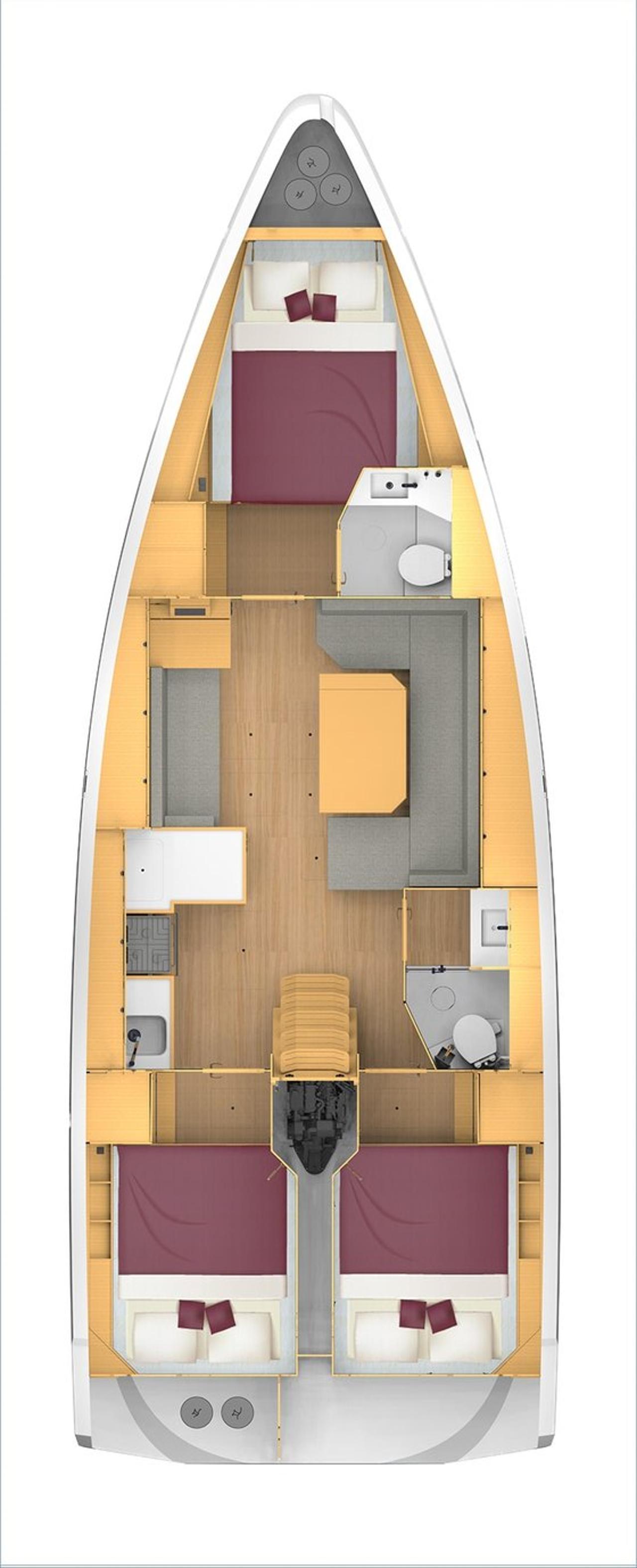 Najam Bavaria C42 "Maupiti" u destinaciji Biograd na Moru | Nautilus - Slika 2