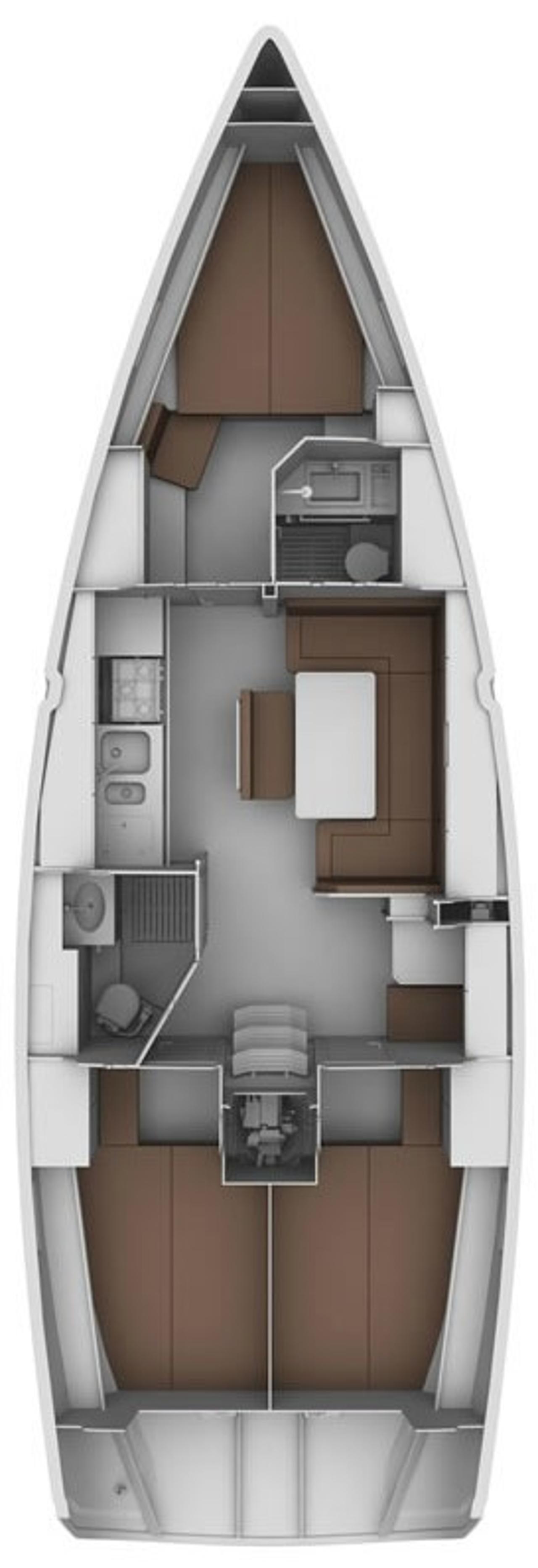 Noleggio Bavaria Cruiser 40 S "Silver Arrow" a Trogir | Nautilus - Slika 2