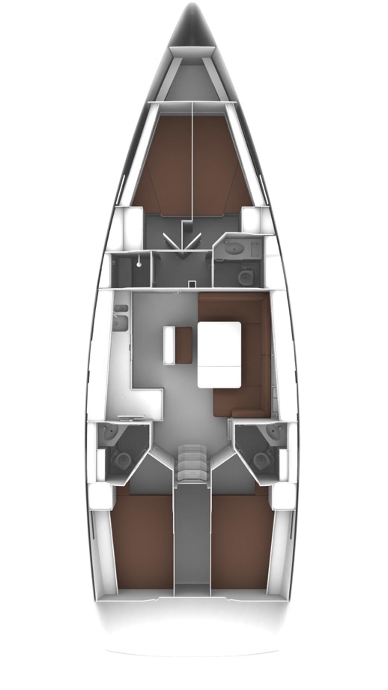 Noleggio Bavaria Cruiser 45 "Vihor" a Punat | Nautilus - Slika 2